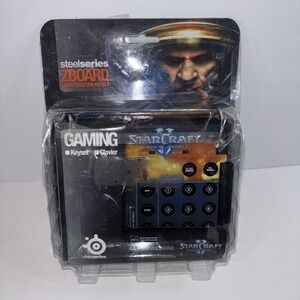 SteelSeries Zboard‎ Gaming Keyboard-Starcraft II Edition Open Box